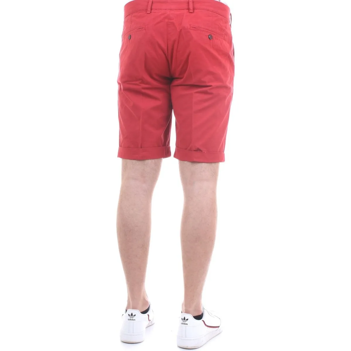 SERGENTBE 979 Pantalones cortos hombre rojo