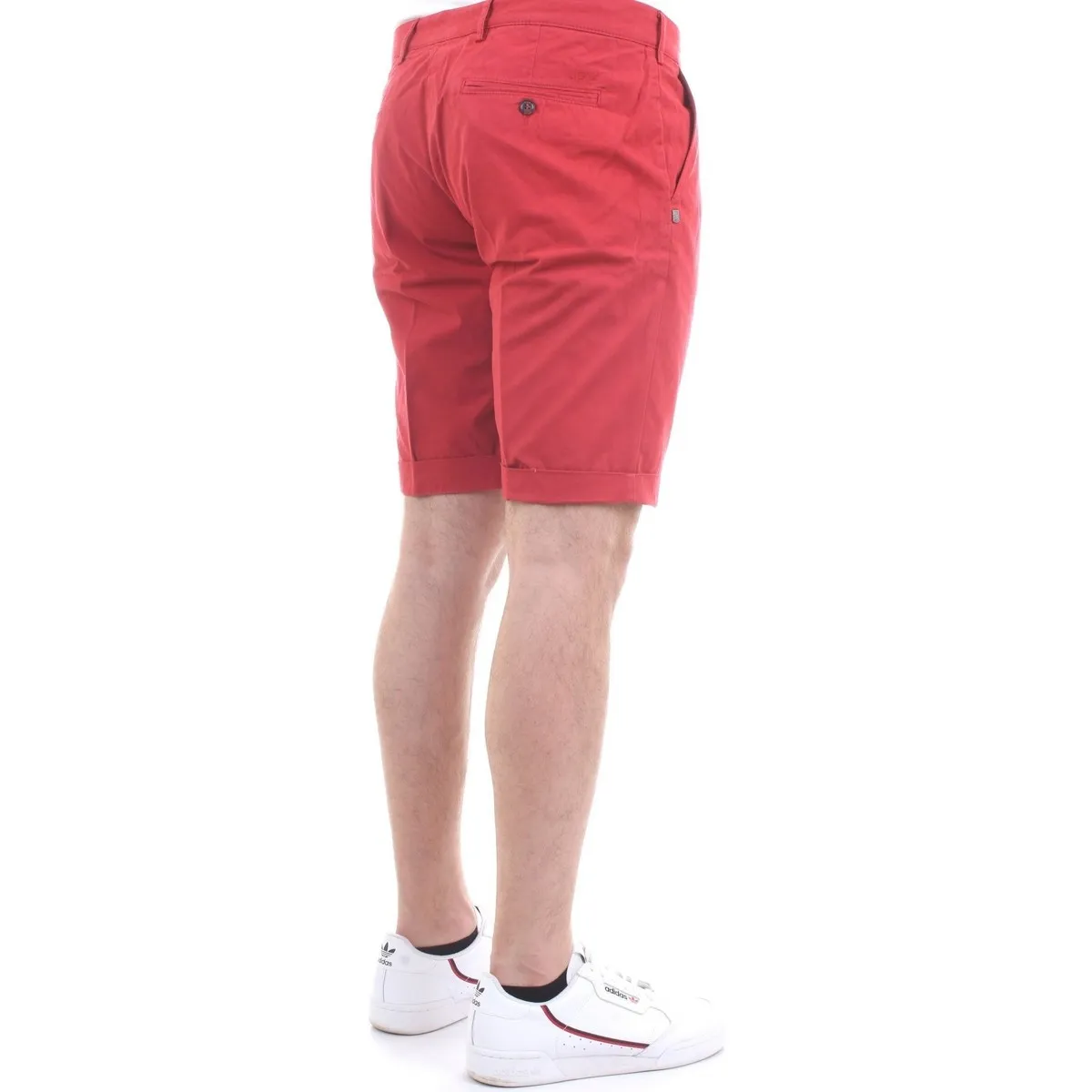 SERGENTBE 979 Pantalones cortos hombre rojo