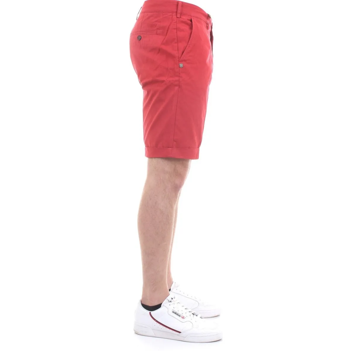 SERGENTBE 979 Pantalones cortos hombre rojo