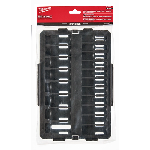 SHOCKWAVE Impact Duty™ Socket 3/8” Dr 19PC MM TRAY ONLY