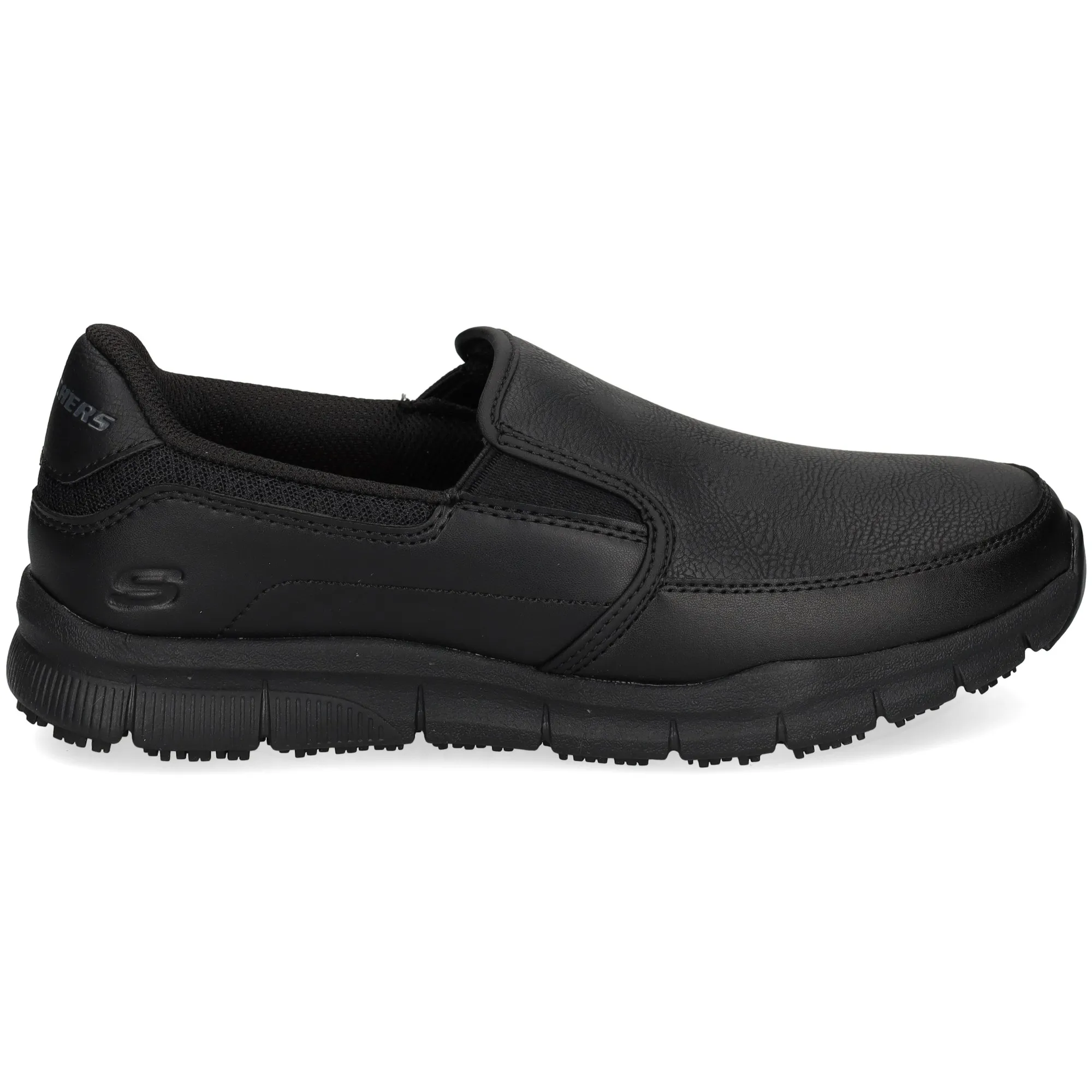 SKECHERS Zapatillas de Hombre BLK NEGRO