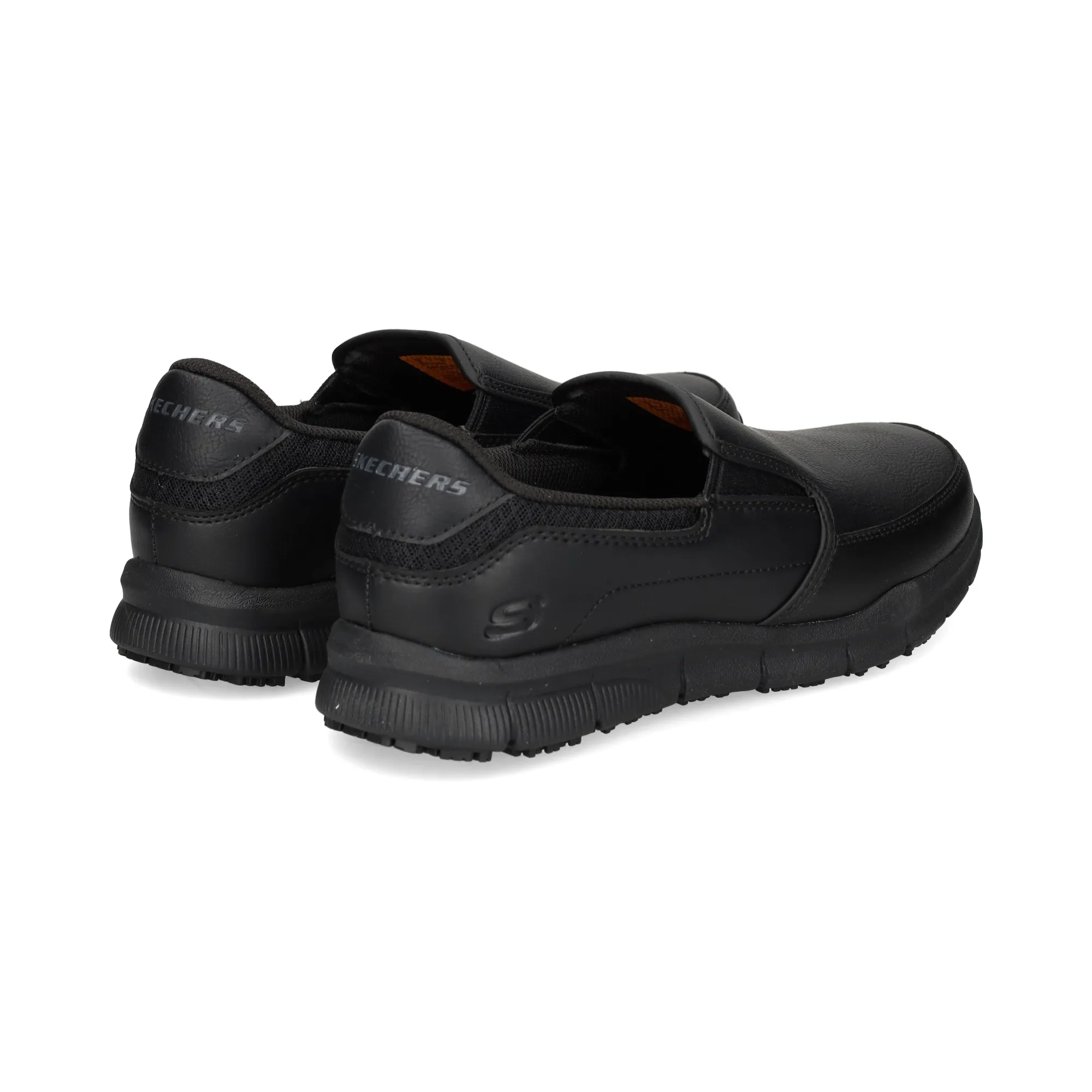 SKECHERS Zapatillas de Hombre BLK NEGRO