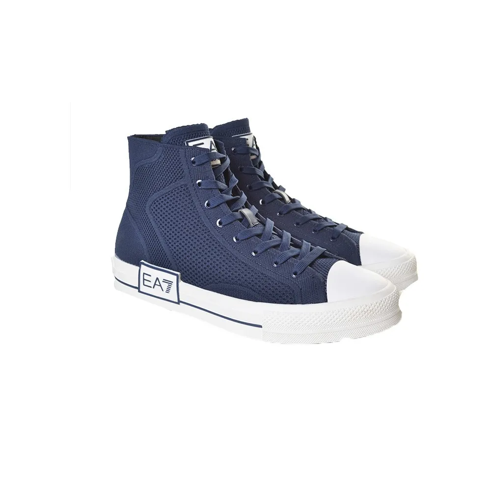 Sneakers Altas EA7 Emporio Armani X8Z041 XK333 Color Marino