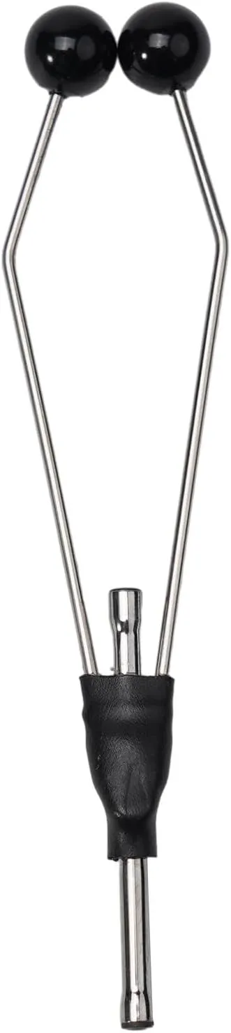 Soportes para bobinas para atar moscas para un control eficaz del hilo en la pesca con mosca (corto)