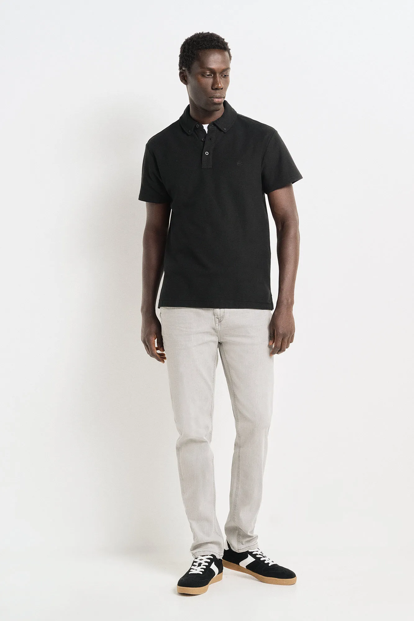 Springfield Polo piqué look vestido regular fit