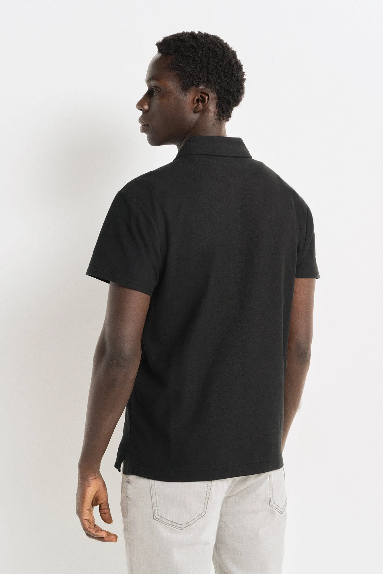 Springfield Polo piqué look vestido regular fit