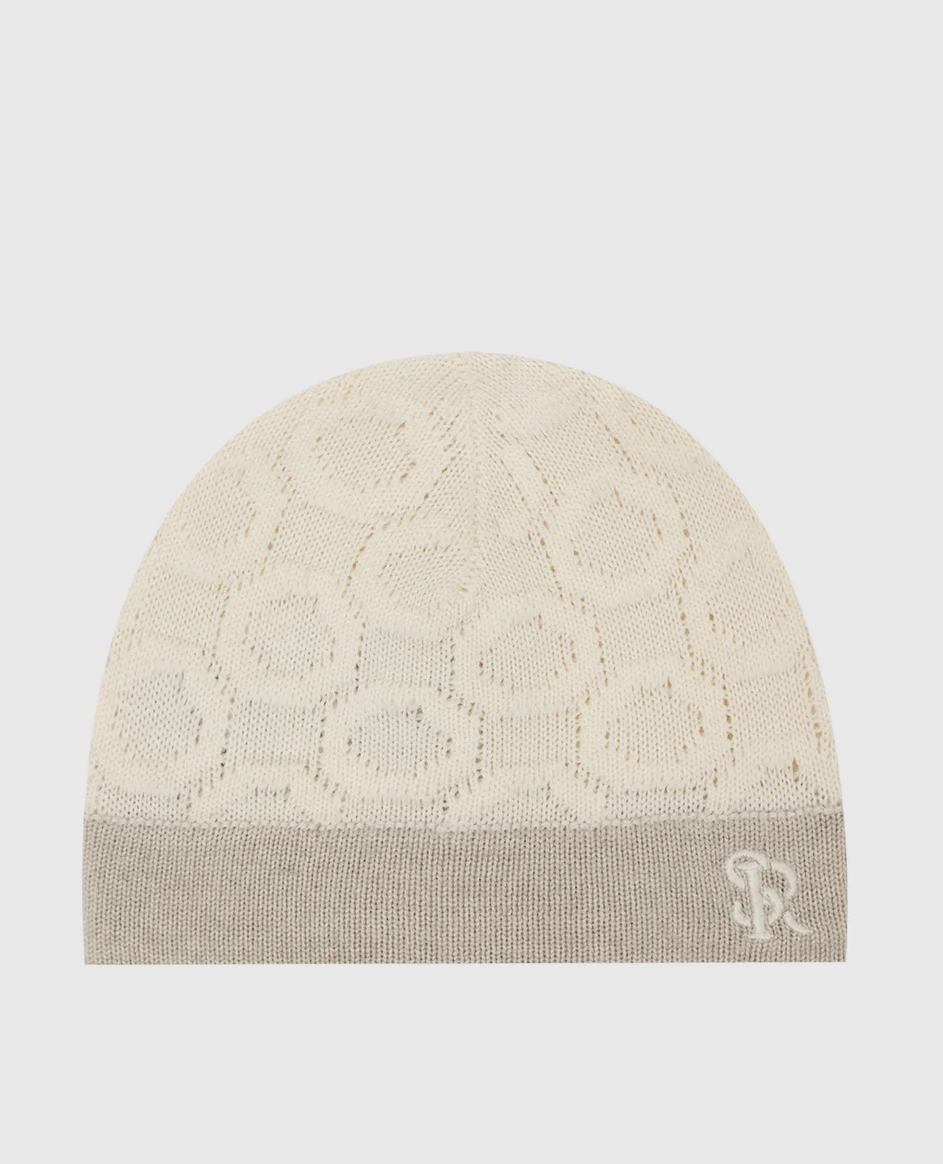 Stefano Ricci Patterned wool hat for children