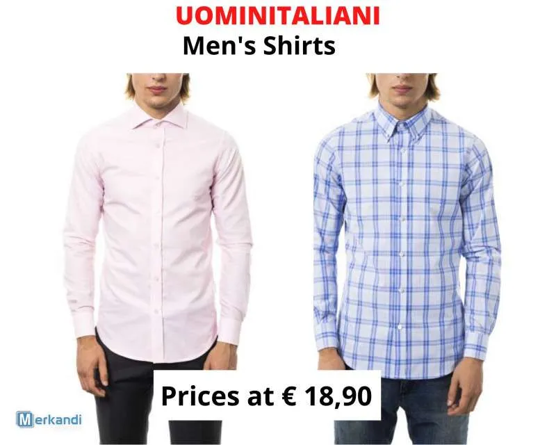 STOCK DE CAMISAS DE HOMBRES UOMINITALIANI