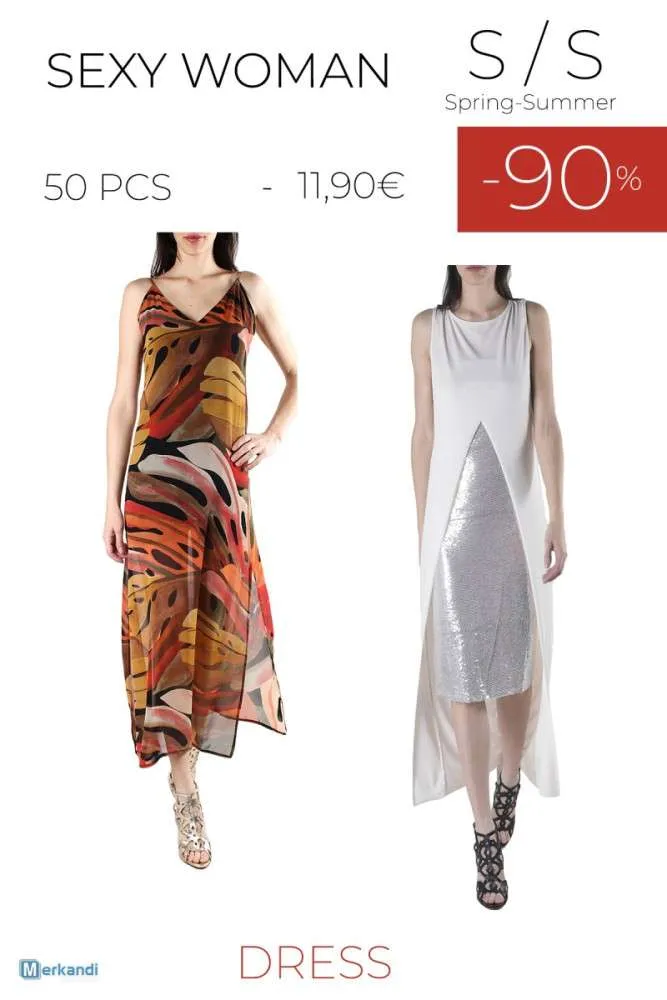 STOCK DE VESTIDOS DE MUJER SEXY WOMAN S/S