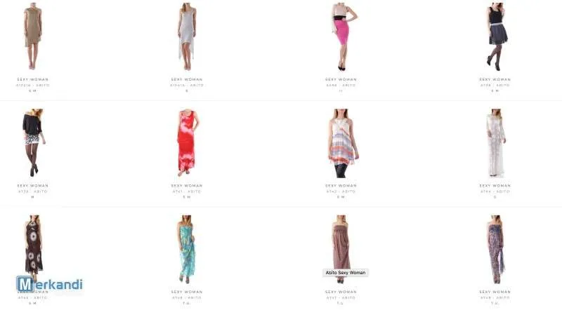 Stock Vestidos de Mujer Sexy Woman