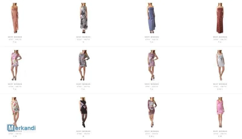 Stock Vestidos de Mujer Sexy Woman
