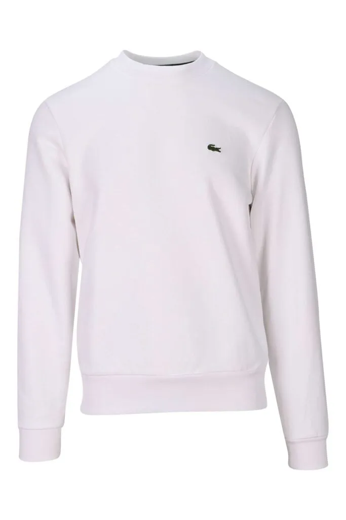 Sudadera blanca con minilogo 