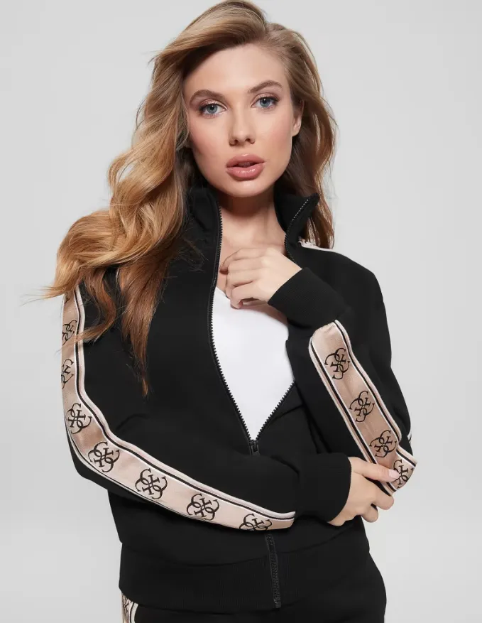 SUDADERA GUESS  V2YQ16 KB3P2 JBLK