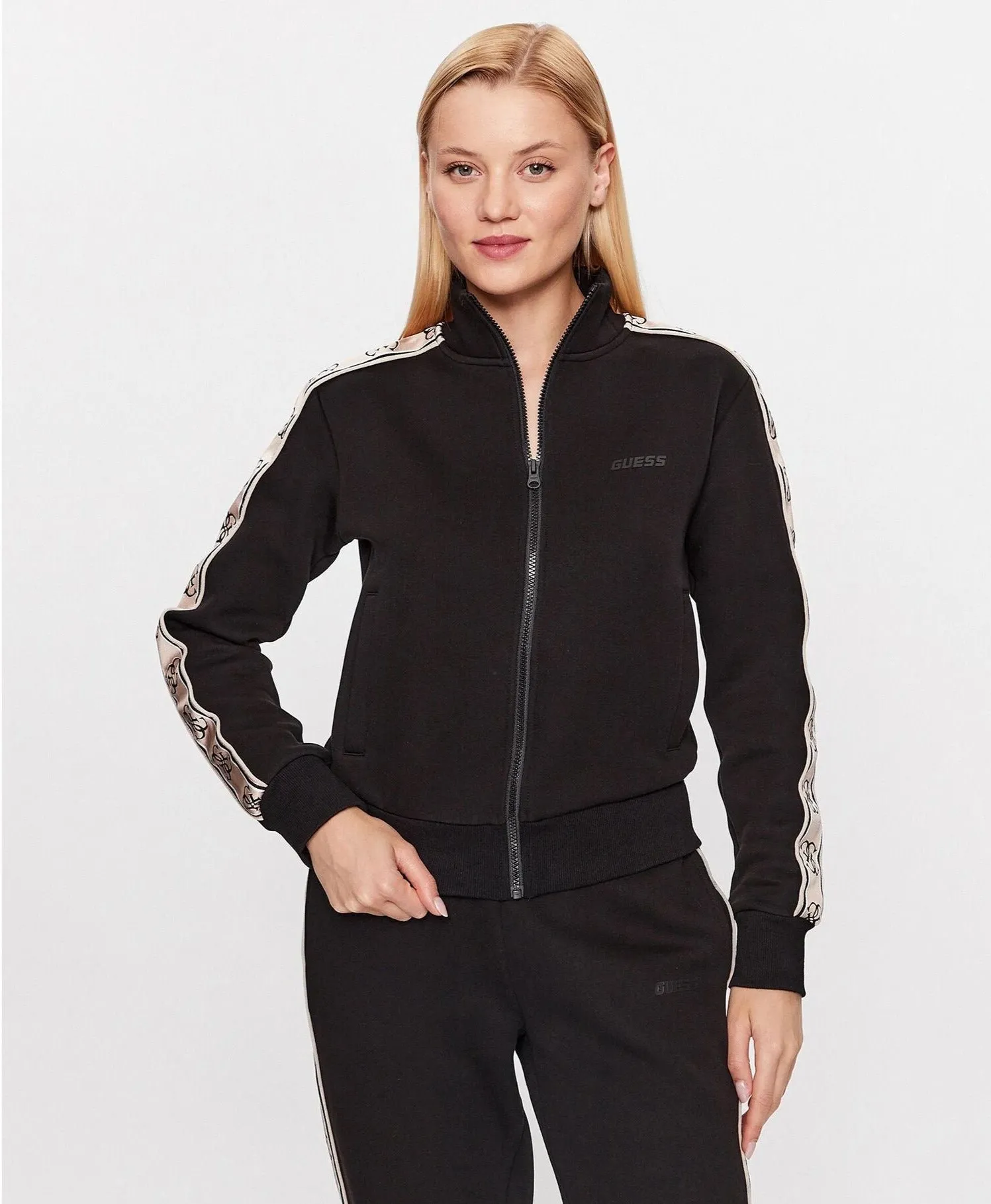 SUDADERA GUESS  V2YQ16 KB3P2 JBLK
