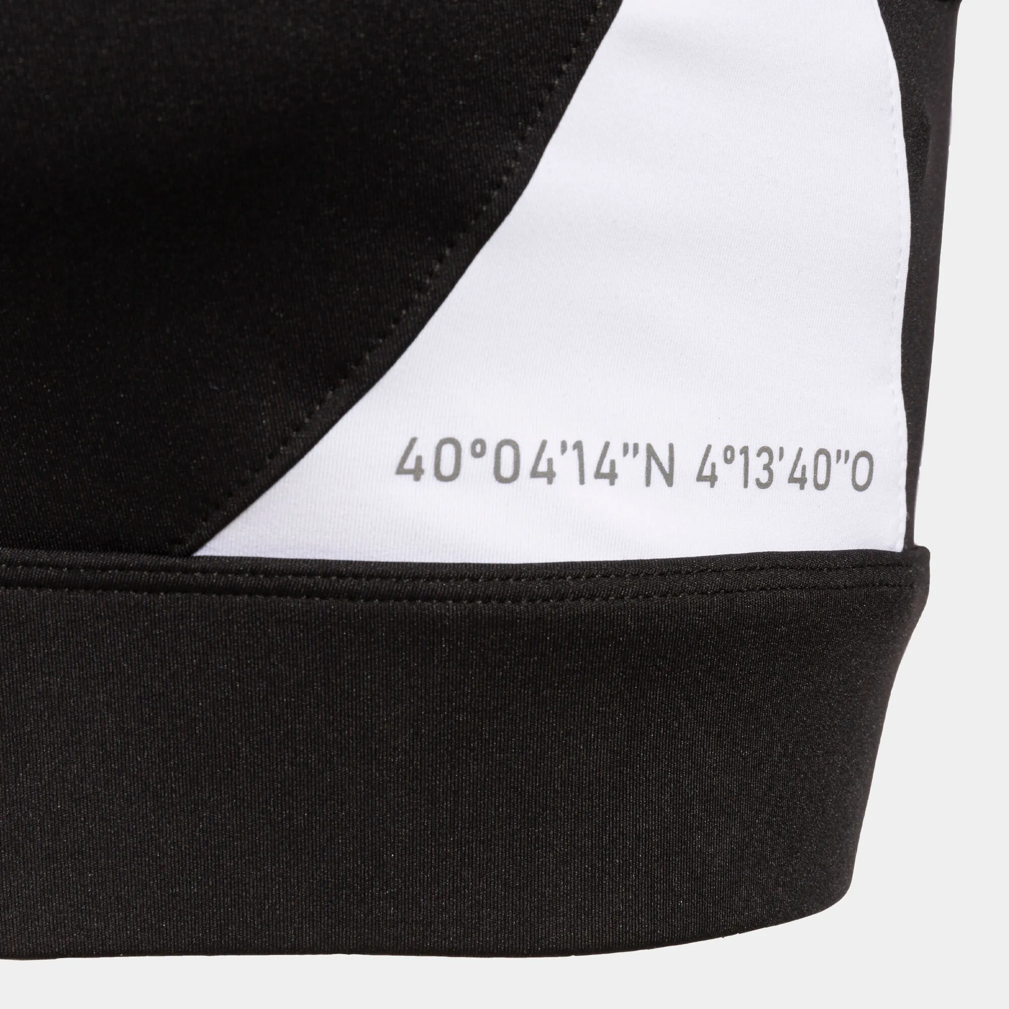 SUJETADOR DEPORTIVO MUJER RNIGHT NEGRO BLANCO
