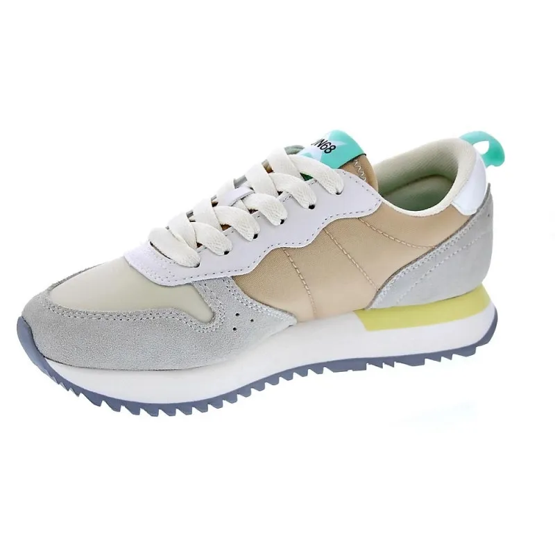 Sun 68 Zapatillas Mujer Stargirl Multicolor Blanco