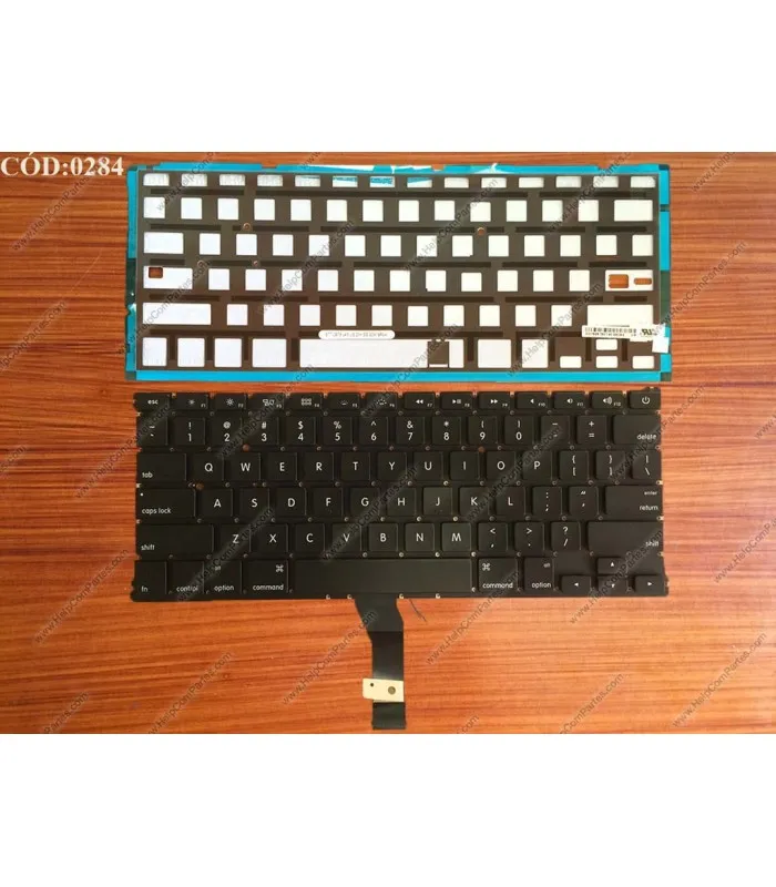 TECLADO APPLE AIR A1369 MC965 MC966 MC503 MC504 13"(BACKLIT) BK US