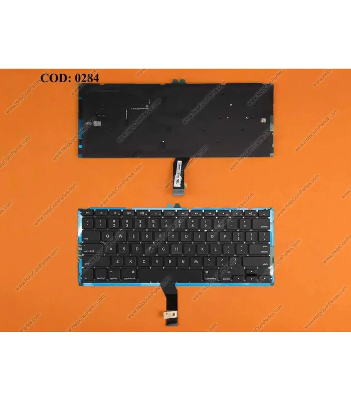 TECLADO APPLE AIR A1369 MC965 MC966 MC503 MC504 13"(BACKLIT) BK US