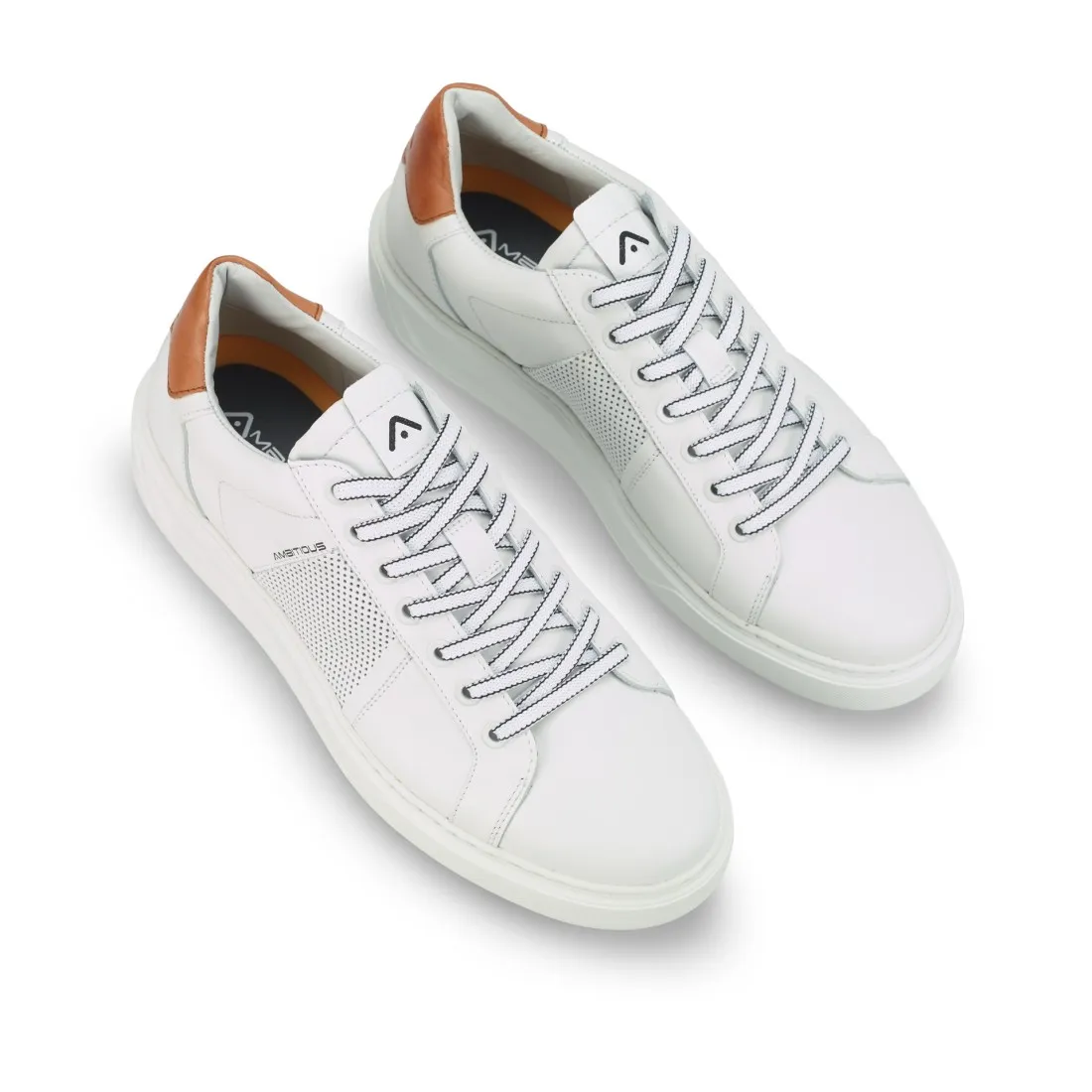 TENIS CASUALES 100% CUERO  KIT LOWTOP AMBITIOUS