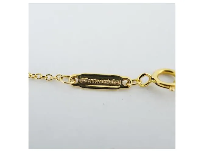Tiffany & Co Collar Tiffany T Smile Small en oro amarillo de 18K 