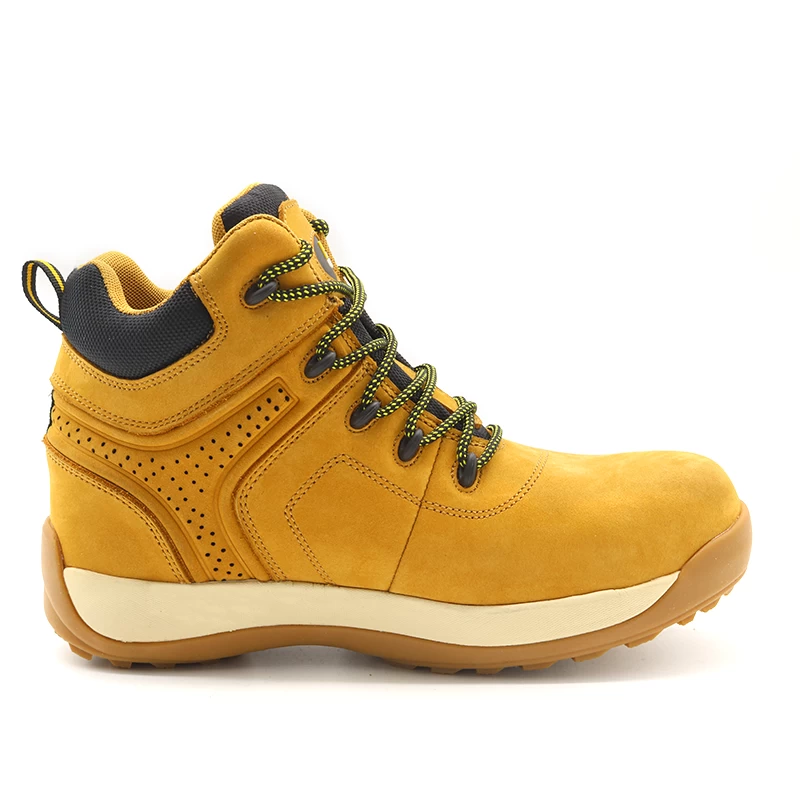 TM149 Zapatos de seguridad para senderismo para hombre, resistentes al deslizamiento y al aceite, con puntera compuesta, a prueb