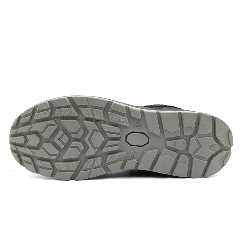 TM269 Zapatos de seguridad laboral para hombre con sistema de cierre rápido y puntera de material compuesto