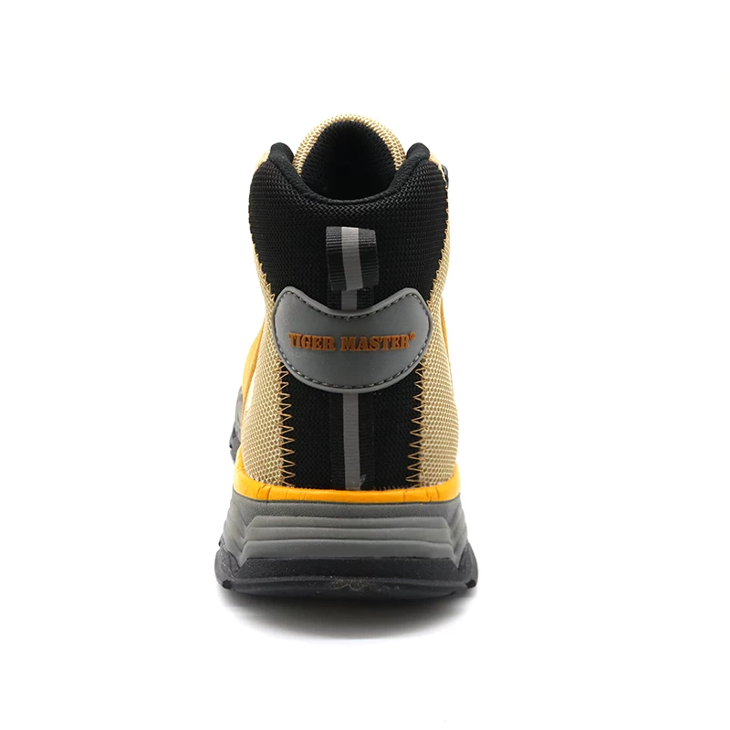 TM284 Zapatos de seguridad impermeables sin metal con resistencia al deslizamiento de aceite y puntera compuesta