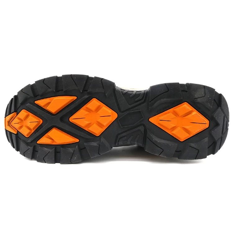 TM284 Zapatos de seguridad impermeables sin metal con resistencia al deslizamiento de aceite y puntera compuesta