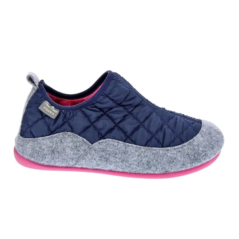 TONI PONS PANTUFLAS MUJER MAREUM AZUL