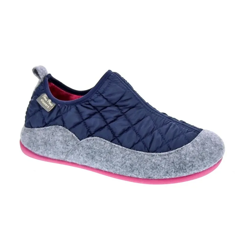 TONI PONS PANTUFLAS MUJER MAREUM AZUL
