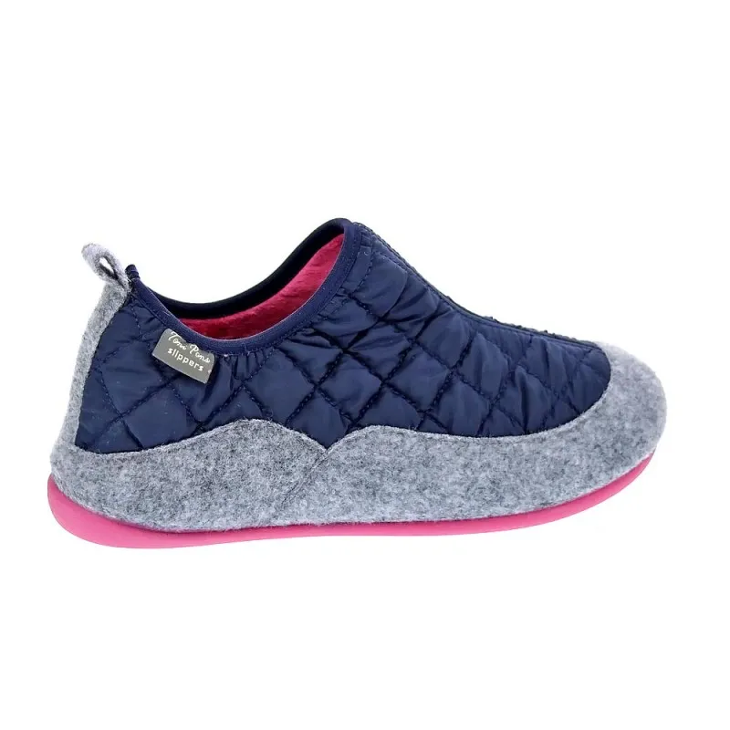 TONI PONS PANTUFLAS MUJER MAREUM AZUL
