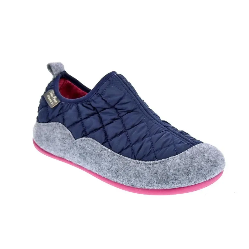 TONI PONS PANTUFLAS MUJER MAREUM AZUL