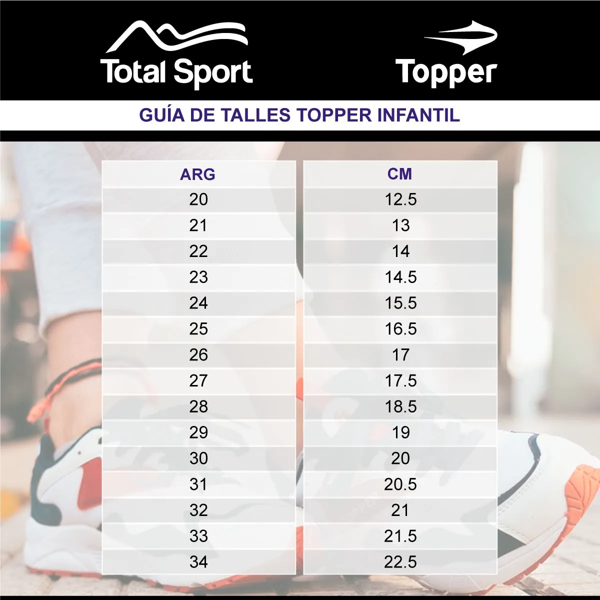 Topper Zapatillas Chalpa Kids – Niños – 55186