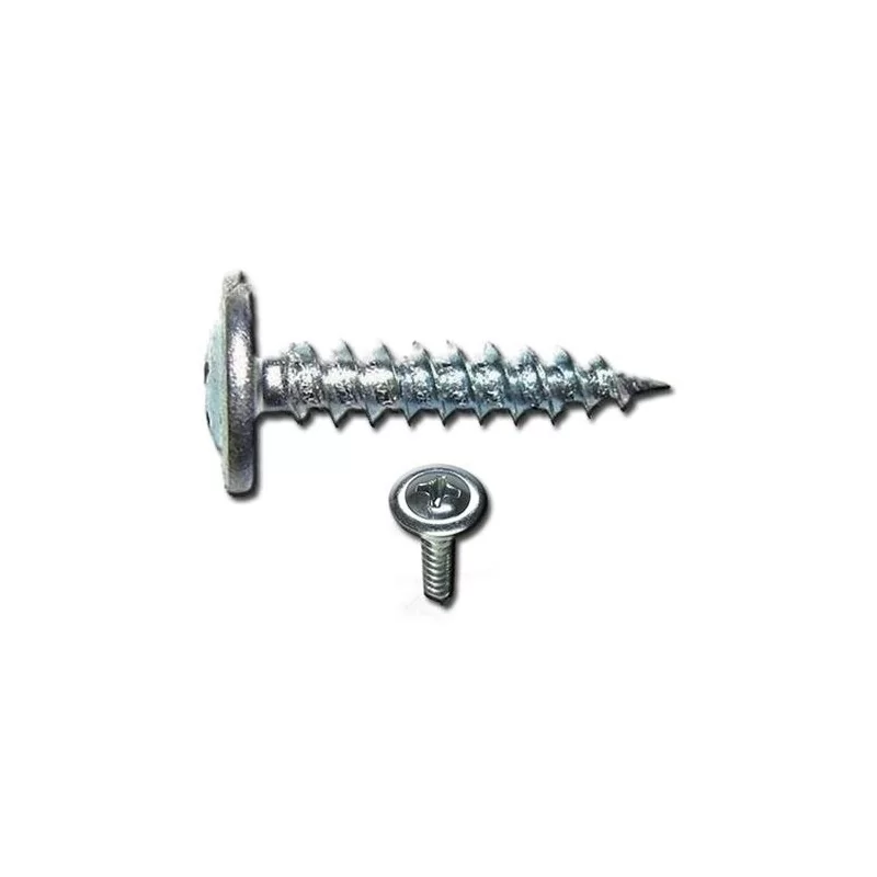 Tornillo Truss Punta Aguja Gol Zn 100Pc 08 X 1/2