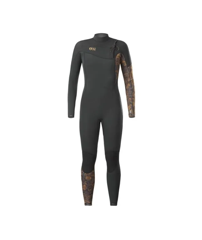 Traje de neopreno de surf Picture Equation Mujer Green