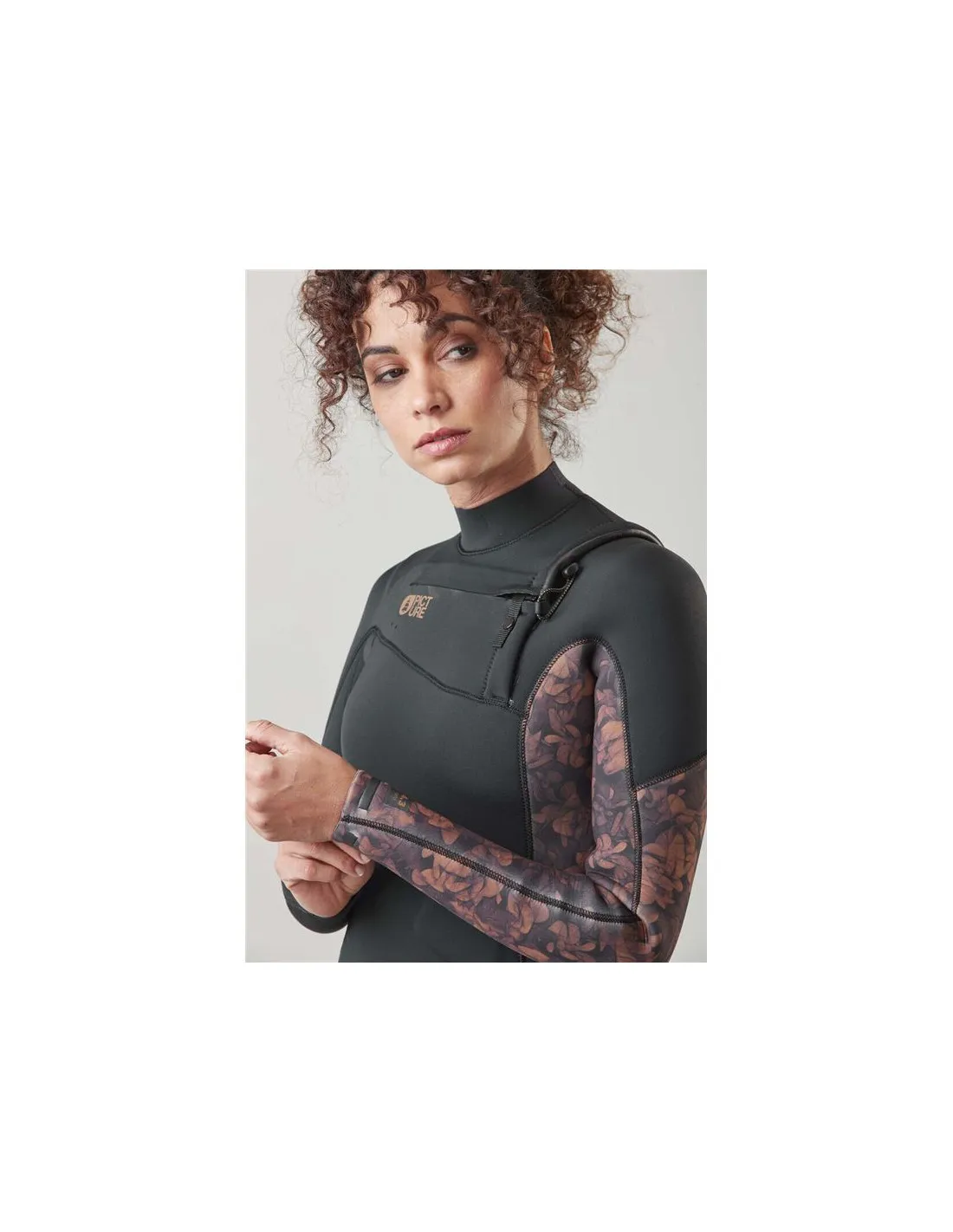 Traje de neopreno de surf Picture Equation Mujer Green