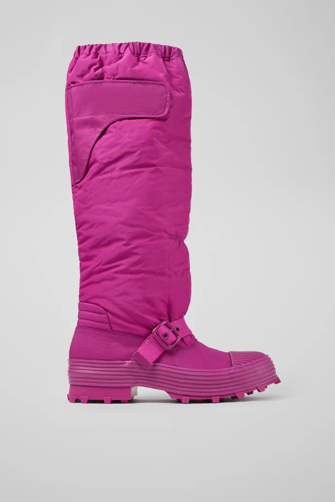 Traktori Botas altas violetas acolchadas
