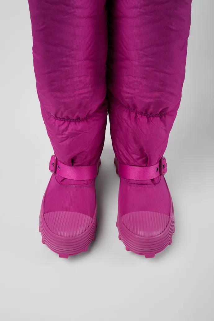 Traktori Botas altas violetas acolchadas