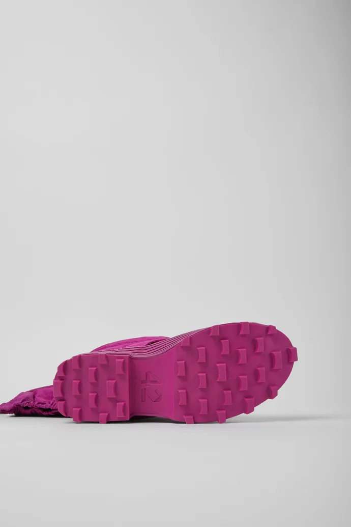 Traktori Botas altas violetas acolchadas