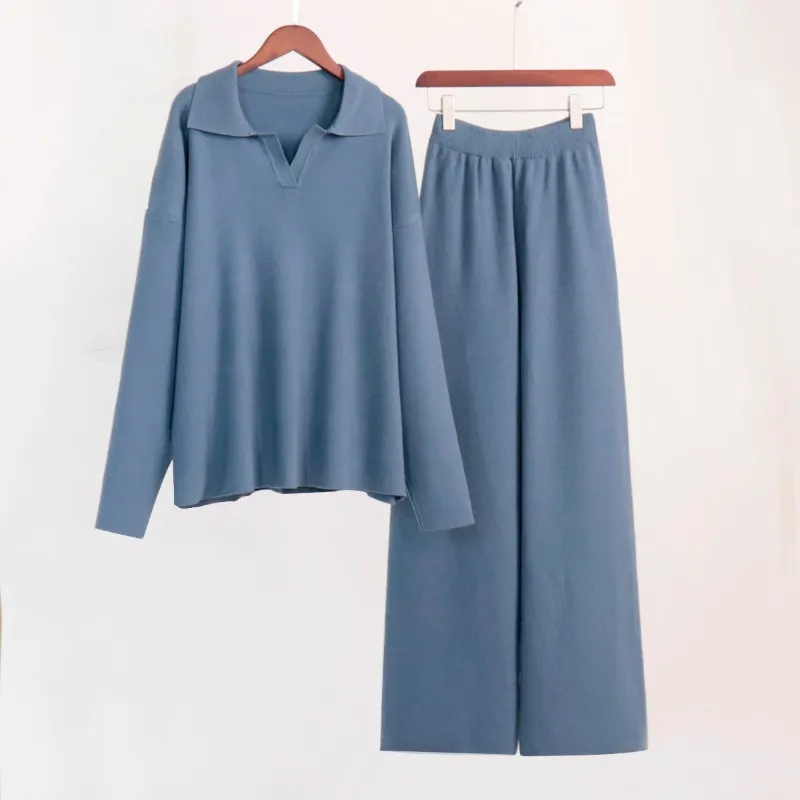 Un diseño de polo de diseño yoga set de 2 piezas 1/2 sudaderas con cremallera+pantalones de chándal de piernas rectas