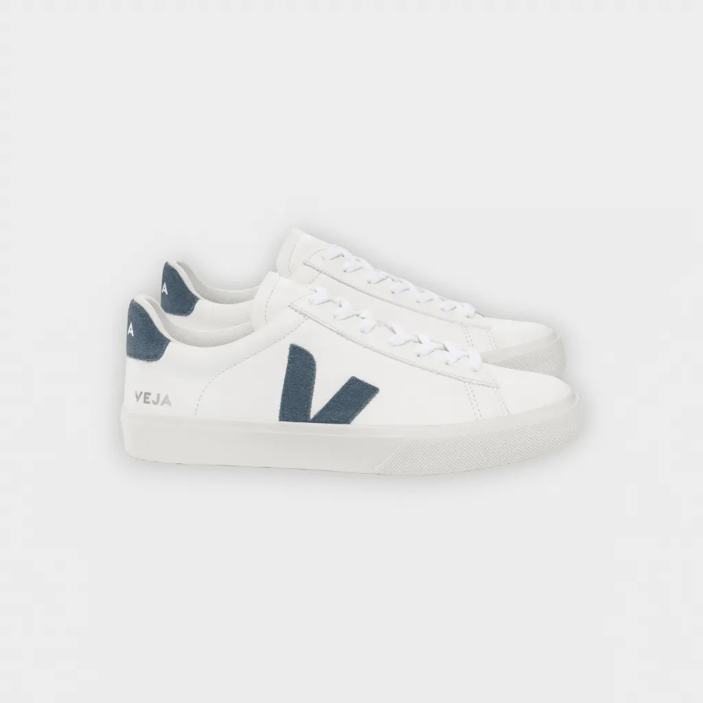 Veja – Zapatillas Campo chromefree leather extra white California