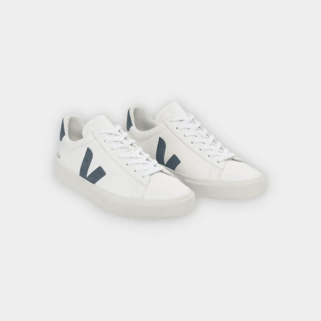 Veja – Zapatillas Campo chromefree leather extra white California