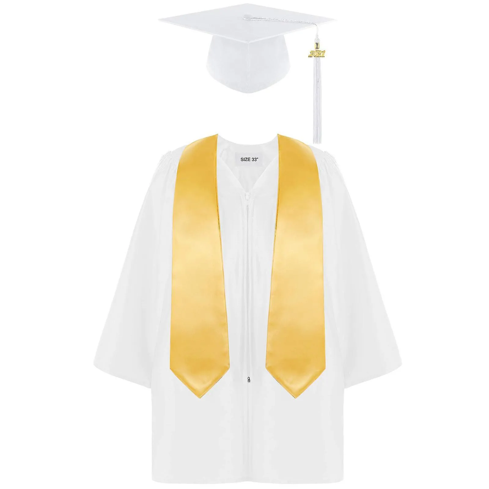 Vestido académico para niños Uniformes escolares para niños Niños 2021 Preescolar Kindergarten Vestido de graduación Chatón Borl