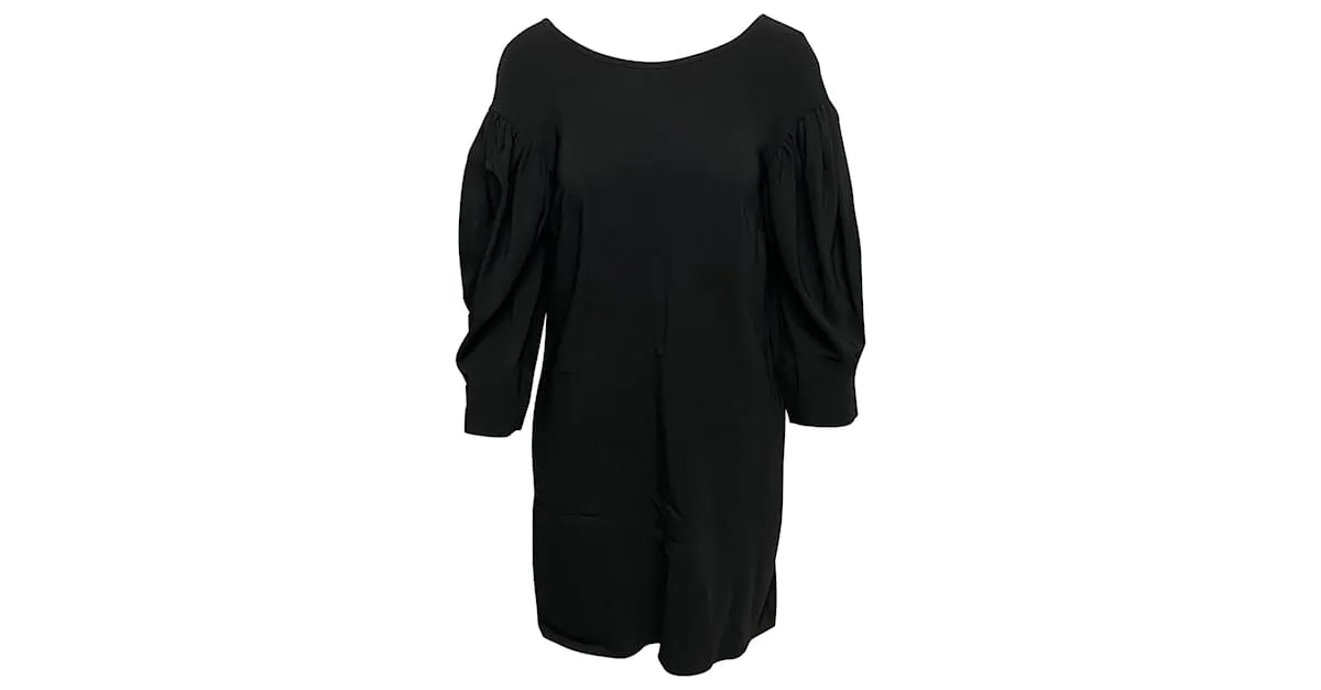 Vestido amplio con vuelo de Simone Rocha Negro 