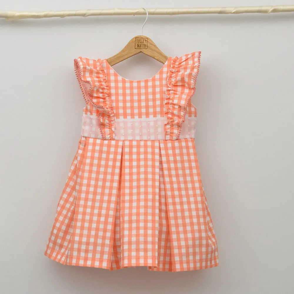 Vestido cuadros vichy Cerdea nia