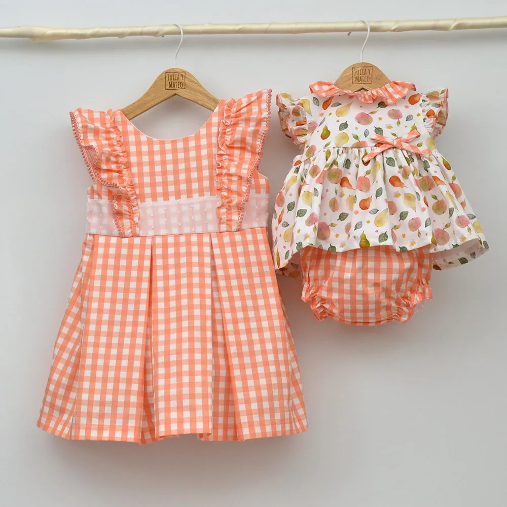 Vestido cuadros vichy Cerdea nia