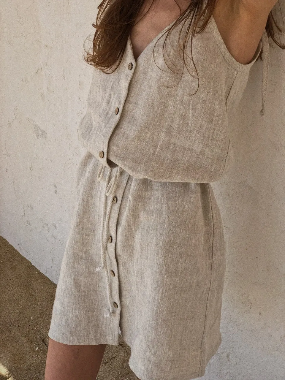 Vestido de Lino Playa