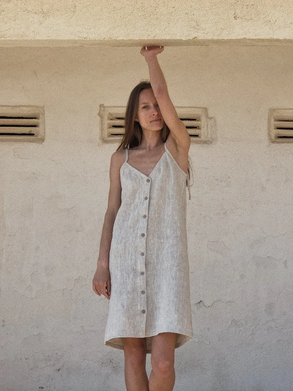 Vestido de Lino Playa