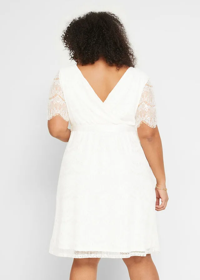 Vestido de novia premamá Blanco lana