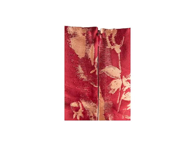 Vestido de seda jacquard con etiqueta roja de Vivienne Westwood 